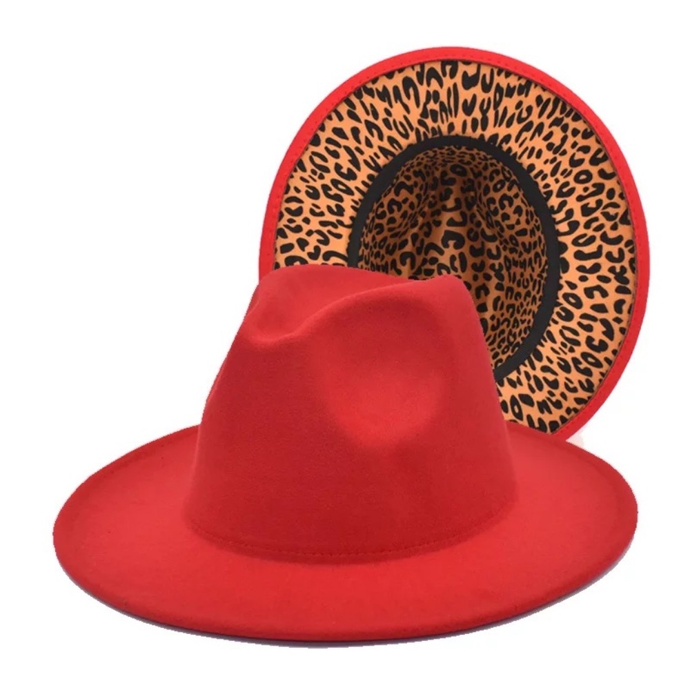 Leopard Fedora Hats - Picture 8 of 13